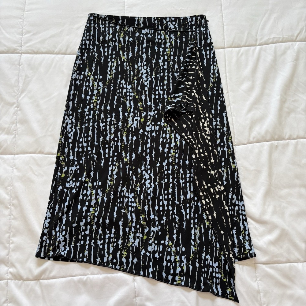 Womens Small Skirt Black Dainty Romantic Cottagecore Whimsy Fairy‎
